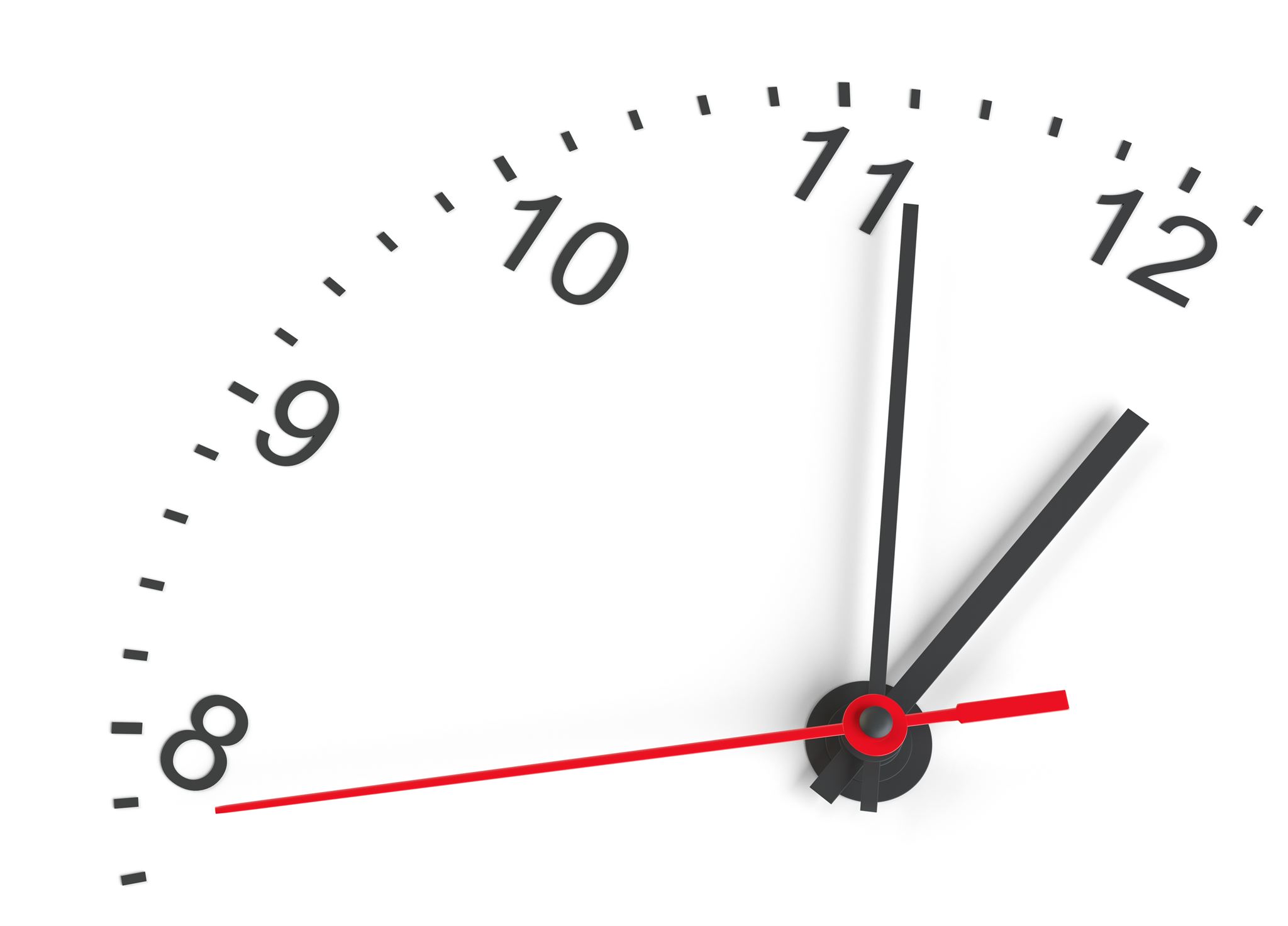 Clock representing 24/7 availability