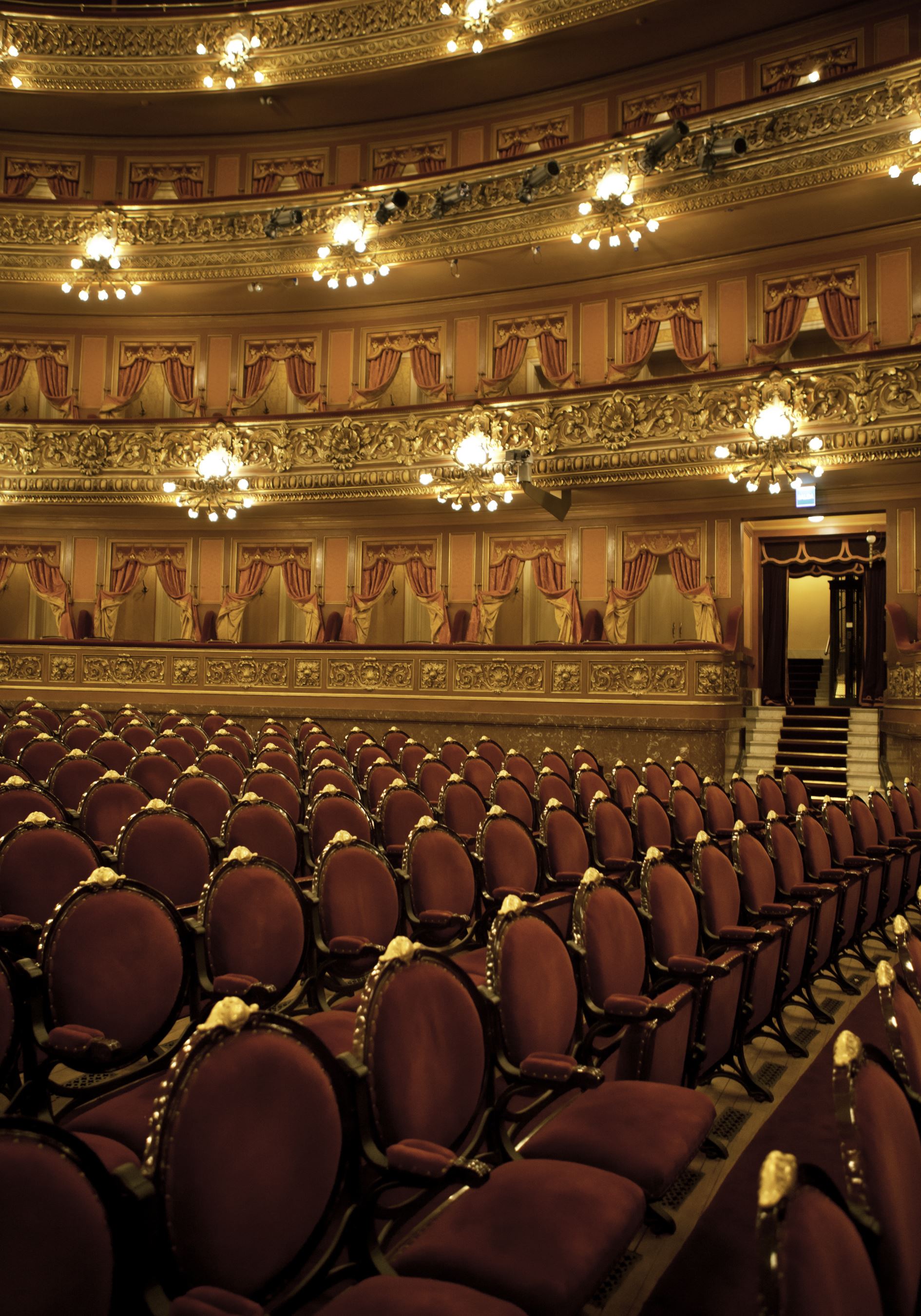 Legislative chamber with lawmakers