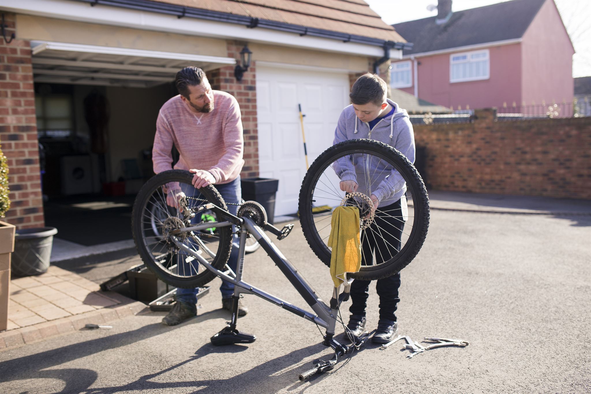 Developers collaborating on software project