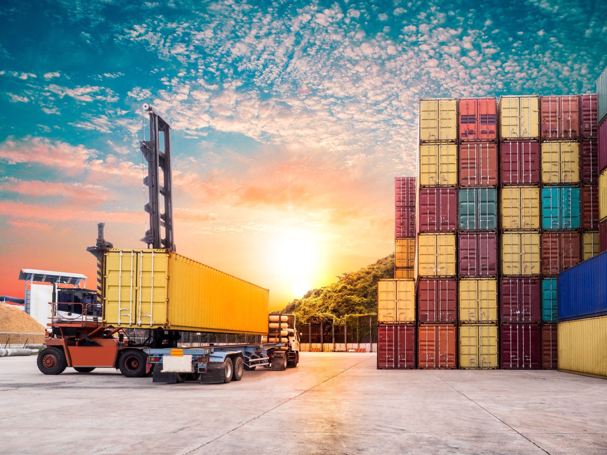 Shipment documents and container