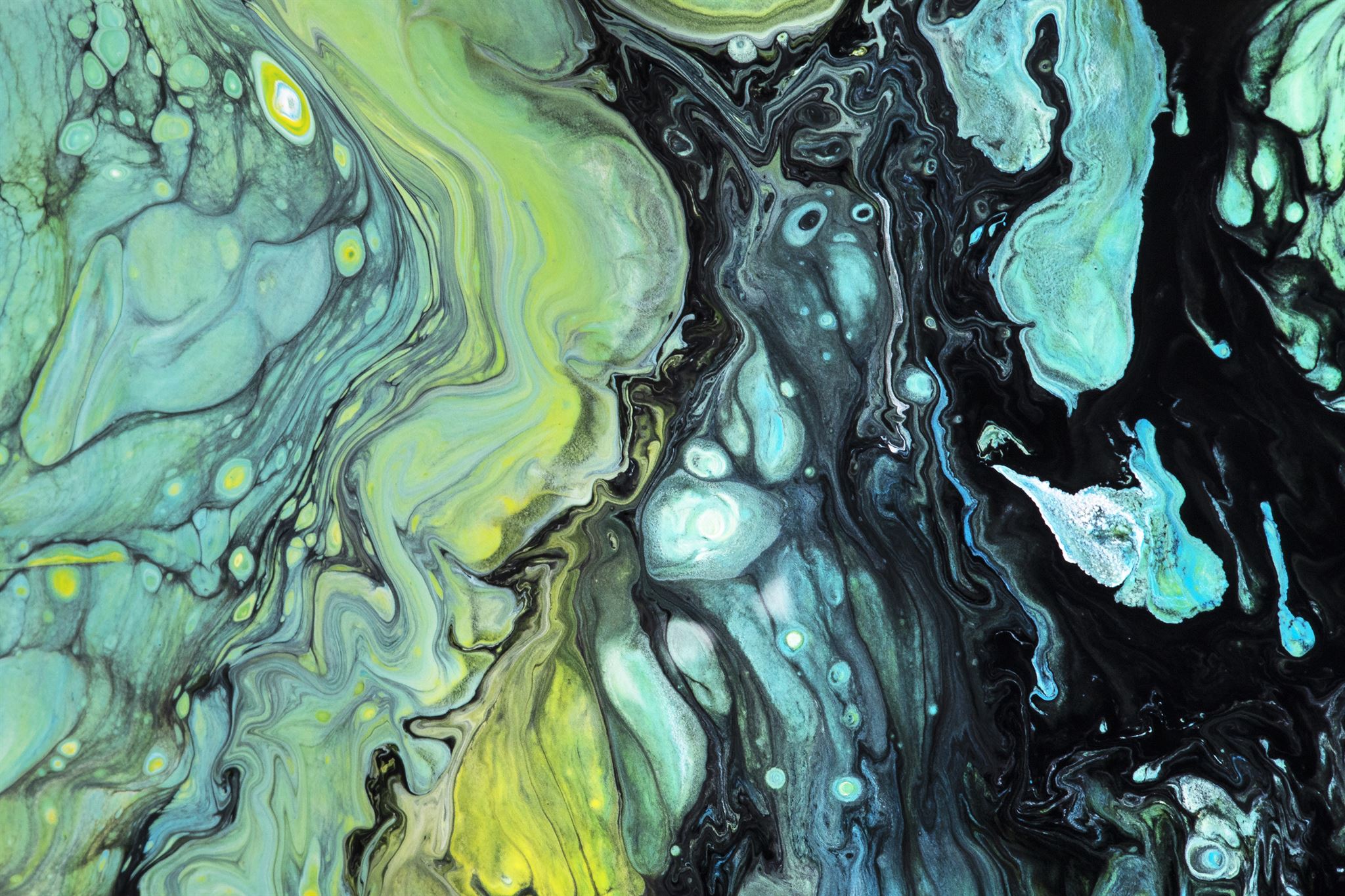 Colorful abstract painting