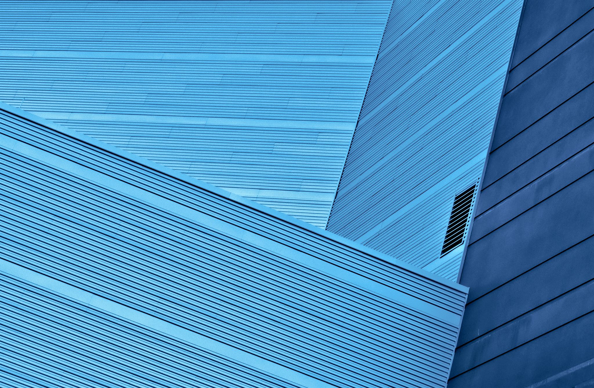 Modern architectural facade