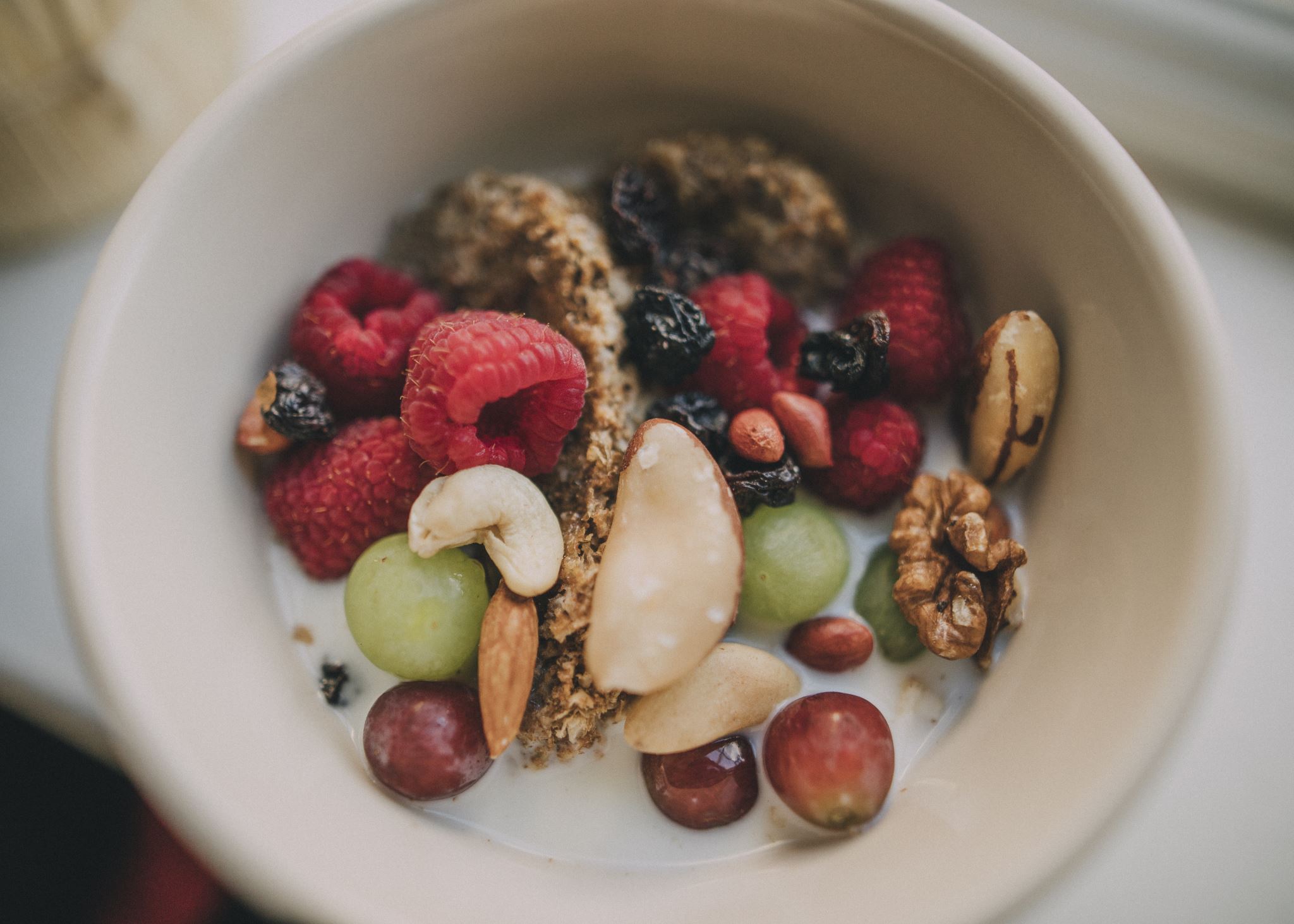 Healthy meal on a plate