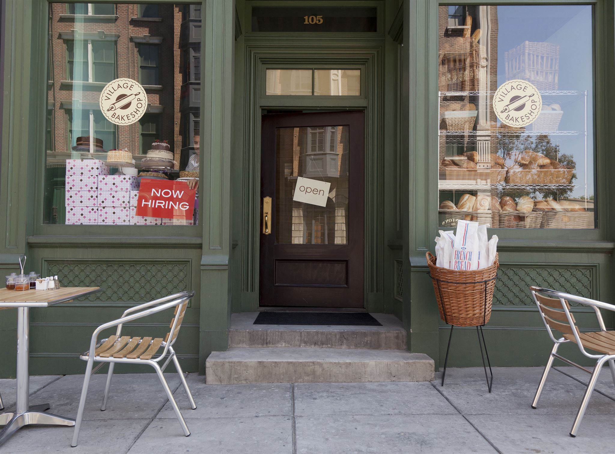 Front entrance of municipal office building