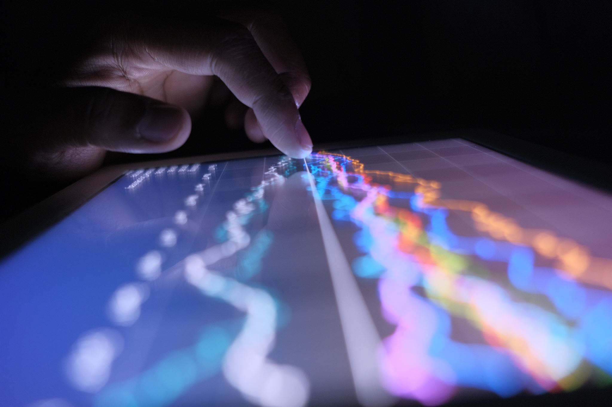 Graph showing academic progress