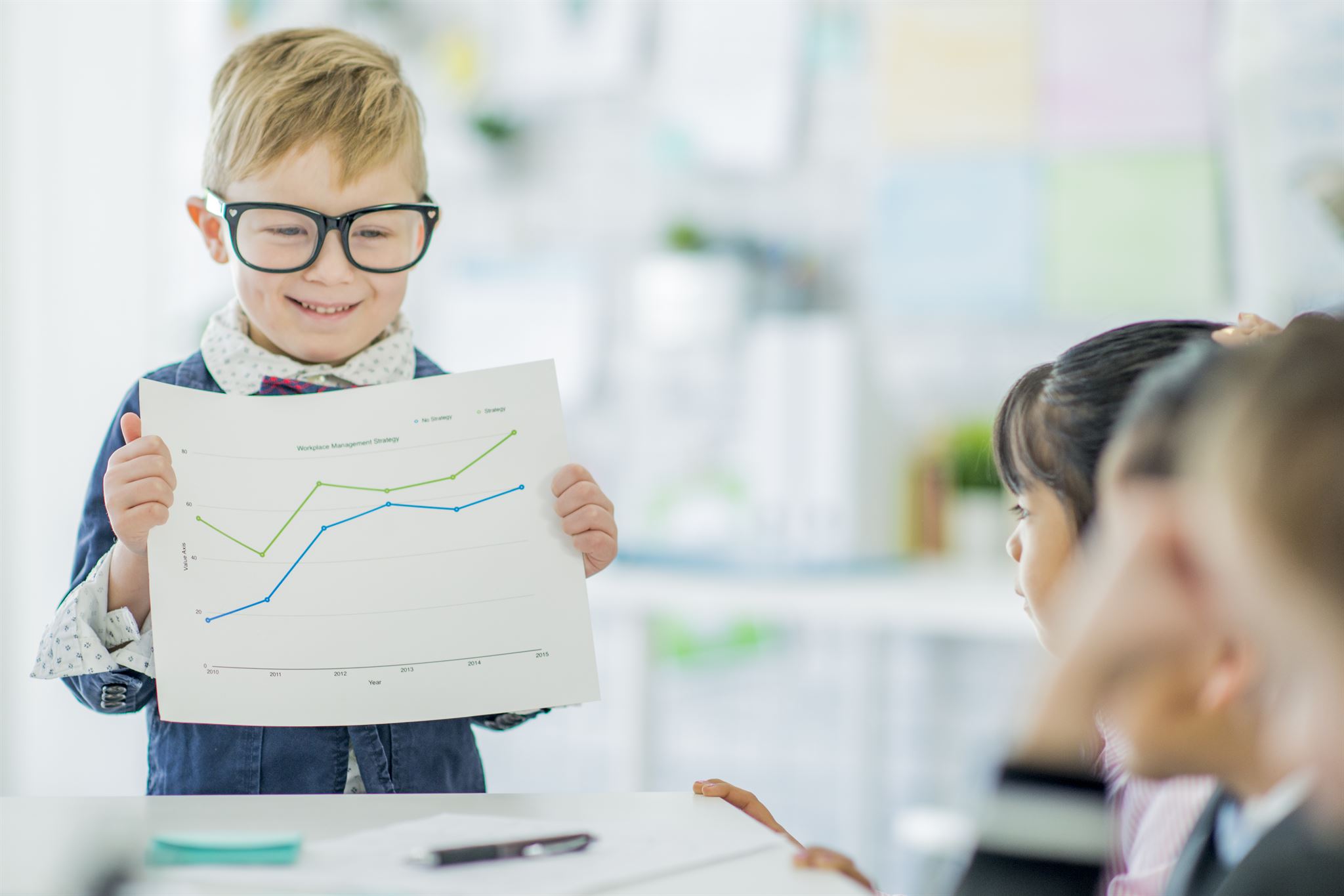 Forecasting charts for childcare demand